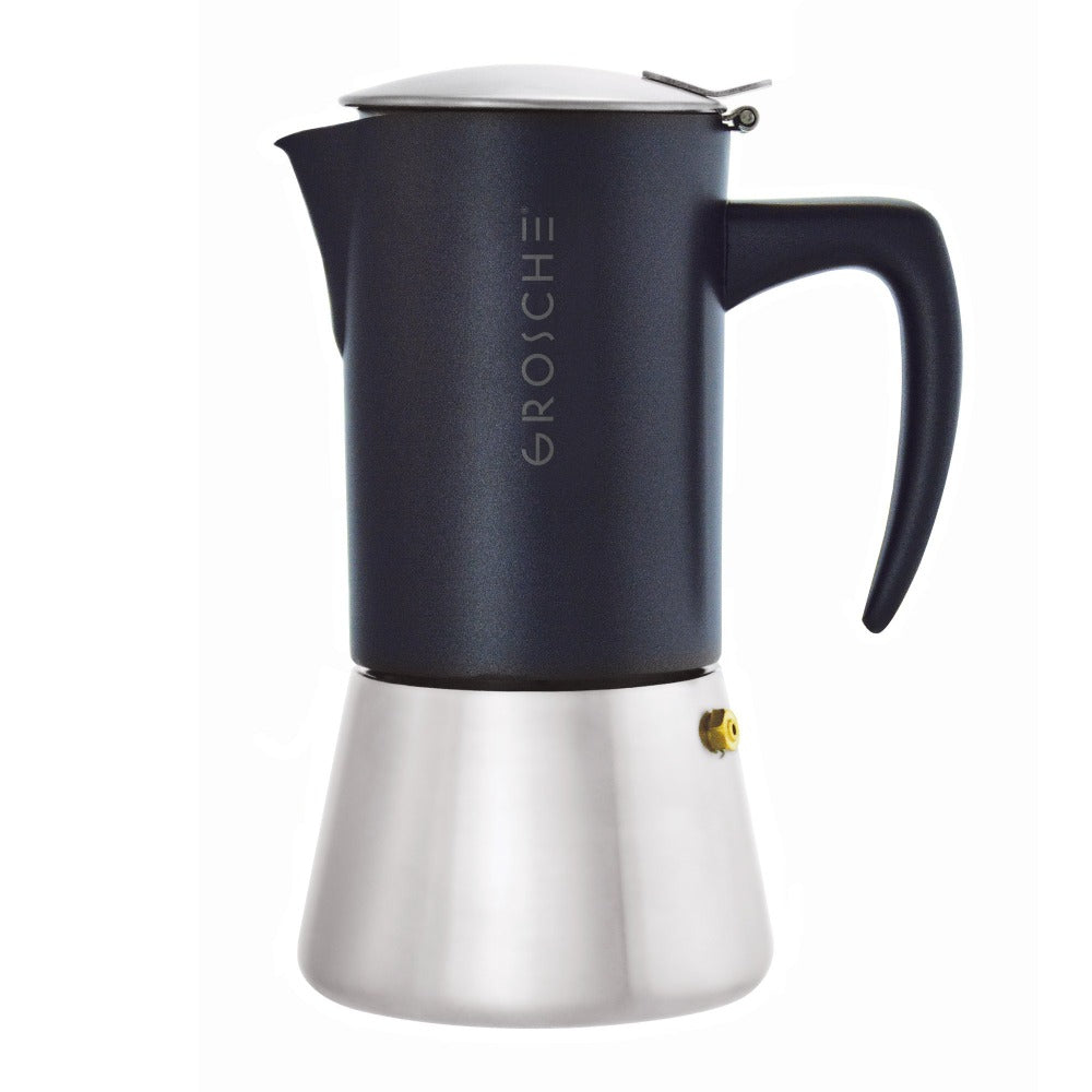 Cafetière italienne WilTor Inox/Noir - Image 2