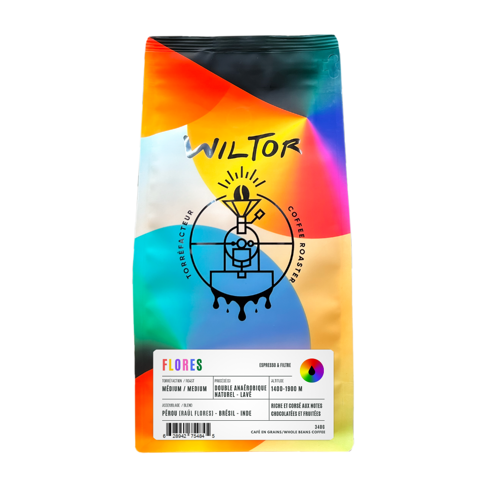 WilTor Café mélange FLORES (Raul Flores) Pérou